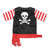 Melissa & Doug pirate role play costume vest and accessories