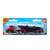 SIKU low loader with speedboat model 1613 in original retail blister pack on blue Siku branded card showing elongated truck and boat set