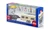 SIKU Car with Caravan 1:55 scale retail packaging showing Porsche Macan, Dethleffs caravan and camping accessories including figures, parasol and chairs