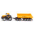 SIKU Tractor with Dolly and Tipping Trailer die-cast 1:87 scale model