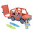 Bluey Family 4WD Vehicle with Bandit Playset - Perfect Kids Gift | Peekaboo Baby