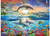 Ravensburger - Dolphin Paradise Puzzle 300 Pieces - completed puzzle image