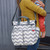 Skip Hop Duo Signature Diaper Bag Chevron side view showing insulated bottle pocket