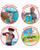Skip Hop Zoo Bark-Ista toy set open storage in machine