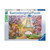 Ravensburger Paris Romance 1500pc jigsaw puzzle box showing Eiffel Tower with romantic Paris cityscape