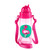Skip Hop Zoo Flamingo Straw Bottle with carry shoulder strap