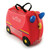 Trunki Fire Engine Frank ride on suitcase with tow strap