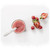 BEABA Set of 4 Soft First Silicone Baby Spoons - Pastel - detail view