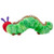 The Very Hungry Caterpillar Soft Toy : Large 40cm - close-up detail view | Peekaboobaby