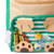 Skip Hop Zoo Big Kid Backpack Pug name card window detail