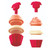 Skip Hop Zoo Cupcakes toy being stacked by toddler
