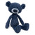 Gund Teddy Bear: Toothpick Ripple Blue  Soft Toy