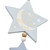 Disney Mickey Mouse Hanging Ornament - Love You to the Moon - retail packaging and box