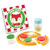 Skip Hop Zoo Fox pizza toy set with colourful toppings, delivery box and cheese shaker on white background