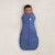 ergopouch ergoCocoon 1 TOG Night Sky newborn in swaddle arms-in