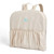 ergopouch Easy Sleep Portable Bassinet Ecru side view with newborn