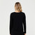 Ripe Maternity Raw Edge Nursing Top - Black | Peekaboo Baby