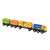 Buy Brio Three-Wagon Cargo Train Toy -7pc