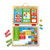 Melissa and Doug My Daily Magnetic Calendar wooden board with all tiles in place