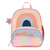 Skip Hop Spark Style Rainbow Backpack side view showing mesh bottle pocket