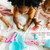 Melissa and Doug nail care set polish bottles and tools laid out on flat surface