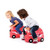 Trunki Boris the Bus kids luggage storage open