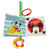 Disney Baby Mickey Mouse Activity Soft Book open showing mirror and teether features