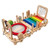 Shop I'm Toy Melody Mix Wall Bench at Peekaboo Baby Australia