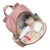 Babymel Gabby Vegan Leather Nappy Backpack - Pink - Babymel Nappy Bag | Peekaboo Baby