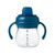 OXO Tot Soft Spout Sippy Cup navy with handles front view