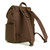Shop Babymel Freddie Faux Leather Nappy Backpack - Tan at Peekaboo Baby Australia