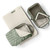 Skip Hop Forma Backpack Dark Sage - open showing changing mat and packing cube