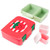 Skip Hop Bento Lunch Box Strawberry - open showing divided sections