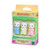 Sylvanian Families Marshmallow Mouse Triplets in cradle