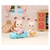 Chocolate Rabbit Twins crawling and sitting baby figures