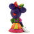 Disney by Britto Minnie Mouse Mini Figurine side view, Romero Britto geometric patterns and heart motifs