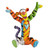 Disney by Britto large Tigger figurine in vibrant orange, yellow, green and purple with heart pattern and striped design