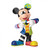 Disney Britto Mickey Mouse 90th Anniversary figurine in colourful patterned outfit with polka dot hat and rainbow vest