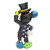 Disney Britto Mickey Mouse with Top Hat figurine side view, bold Britto geometric patterns