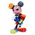 Disney Britto Mickey Mouse with Heart mini figurine front view, bold pop art colours