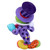 Disney Britto Jiminy Cricket mini figurine side view, green coat, yellow hat