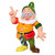 Disney Britto Doc Dwarf mini figurine front view, Snow White character, red cloak