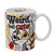 Disney by Britto Midas Stitch Mug main shot showing Britto pop art Stitch in gold black palette
