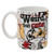Disney by Britto Midas Stitch Mug cup and gold red Midas design detail view