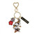 Disney by Britto Midas Minnie Mouse Metal Keychain main shot showing 13.5cm metal collectible keychain