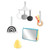 Skip Hop Discoverosity Deluxe Activity Gym sensory elements close-up