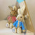 Small Peter Rabbit Flopsy Plush Bunny Beanie Rattle Toys