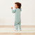 ergoPouch Organic Kids & Toddler Padded Sleep Onesie Winter - Sage