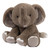 GUND Chai Elephant 25cm plush toy front view showing warm earthy tones
