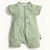 ergoLayers Short Sleeve Baby Onesie 0.2 TOG Willow Green worn by baby